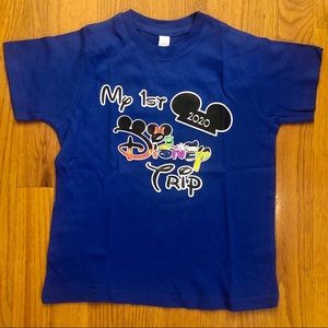My First Disney Shirt size 4 NWOT